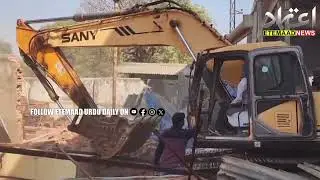 GHMC Town planning officers Started a road winding works at Tadban-Aramghar road