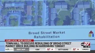 Town hall held to discuss rebuilding of Broad Street Market