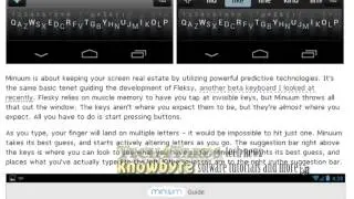 Minuum keyboard of the future