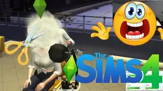 HON KLIPPER AV MITT HÅR!!!! - SIMS 4