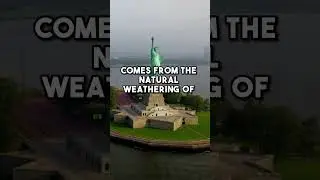 Why is the Statue of liberty green?