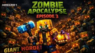 THEY STARTED CLIMBING...💀 | Minecraft - Zombie Apocalypse EP 3