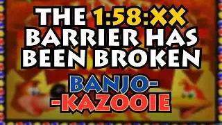 The FIRST 1:58:XX EVER!! - World Record Speedrun of Banjo-Kazooie | 100% No-FFM (N64) in 1:58:39