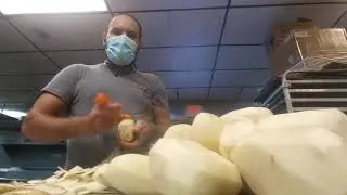 cómo pelar papas rápido