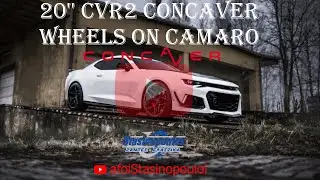 20'' CVR2 CONCAVER WHEELS ON CAMARO