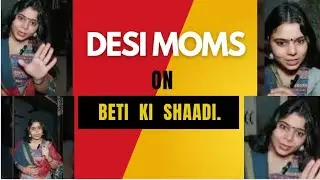 Desi Moms on Beti ki Shaadi 🥺 |&bull; @Sluggish_Soumya #relatable #desimoms #comedy #viral || Desi Moms