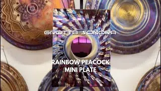 Grotta Sonora - Mini Plate Regular Design - Rainbow Peacock C 65,5 Hz +5 cents