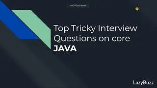 Top Core Java Interview Questions [MOST ASKED]  || Core Java Interview Questions and Answers