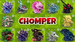 PVZ 1 Fusion 3.0 Challenge!! 1 All Chomper Plants Fusion VS 300 Professor Cherry Z - Who Will Win?
