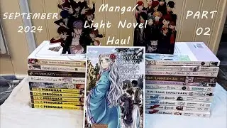 Manga/Light Novel Haul - End-of-September 2024
