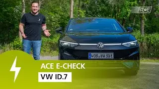 VW ID.7 im ACE E-CHECK - Das beste E-Auto aus Deutschland?