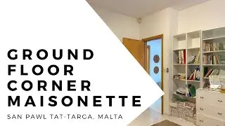 Curbsy Property Tour Malta | Ground Floor Corner Maisonette in Sought-After Area for Sale