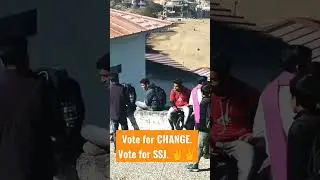 For President of SSJU - aashish Joshi ✌️👍🙏🙏 #ssju #almora #studentunionelection #president