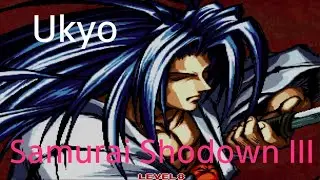 SAMURAI SHODOWN III. Ukyo game play. 