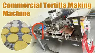 Commercial Automatic Tortilla Making Machine in Action | Fast & Even Cooking! 🌯🔥#tortilla #food