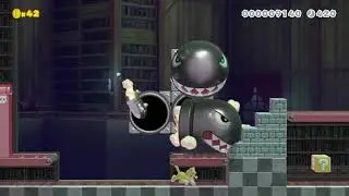 Pick-a-Path to Pom Pom's Bedroom (Super Mario Maker 2)