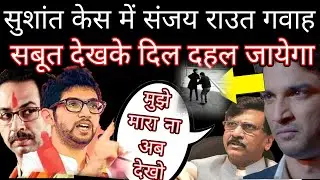 Sanjay Raut become a witness in Sushant Singh Rajput case against Uddhav Thackeray n Aditya  news