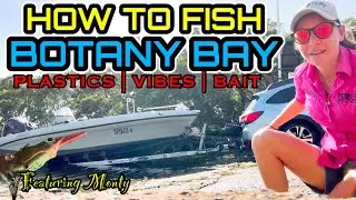 “SO MANY SPECIES” Fishing Botany Bay using soft plastics, vibes & bait. Complete Session HOT Action!