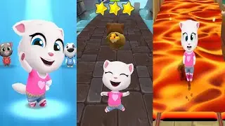 Talking Tom Gold Run NEW UPDATE Summer of Sports Event Talking Angela New outfit Catch the Raccoon