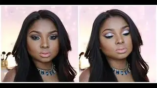 Spring Into Teal - Cut crease Make up tutorial