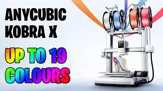 НОВИНКА Anycubic Kobra X &mdash; 19-цветный 3D-принтер!