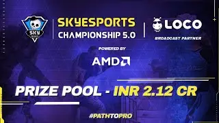 Hindi Bgmi Sky eSports Live Streaming Tournament Lan Event
