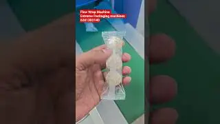 Flow Wrap Machine!! Laddu Packaging!! 6261303140#flowwrappingmachine #flowwrapmachine