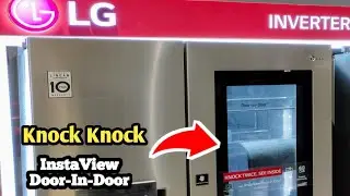LG Side By Side Refrigerator | InstaView Door In Door Refrigerator | LG Refrigerator 2020