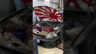 EK Civic, B16 with Jackson Racing Supercharger