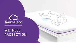 Integrated wetness protection | crib mattress, baby mattress & kids mattress | Tr&auml;umeland