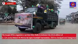 BIKE RALLY - a prelude to the 3rd edition of Lt.Col. (Late) Robert TA Memorial Open Football Tourney