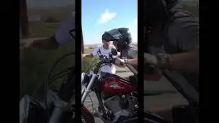 ВПЕРВЫЕ ПРОВОДИМ BURNOUT НА HARLEY!!