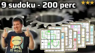 Ilyen hosszan még nem küzdöttem 3 csillagos sudokuval!