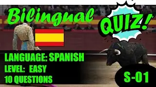 Bilingual Quiz ⏱️ | Легкий испанский | Тест S01