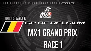 2013 MXGP of Belgium FULL MX1 (MXGP) Race 1 - Motocross
