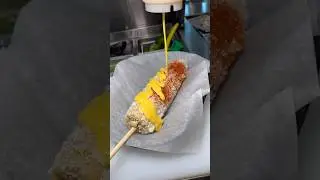 GRILLED MEXICAN ELOTE corn on the Cobb!! #lasvegas #foodchallenge