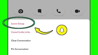 Snapchat leave group ka matlab kya hota hai | Meaning of snapchat leave group
