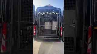 🔒 ULTIMATE SECURITY🔒  - Ford Transit Secure Delivery Vehicle | #shorts #ford #safety