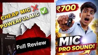 ₹700 का BEST Wireless Mic 🔥 | Best Mic For YouTube, Reels & Shorts (Sound Test)