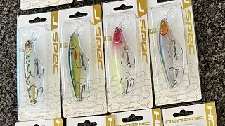 Dynamic Lures Unboxing Video! Check out the top lures to catch big fish!