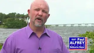 Paul Alfrey for Mayor of City of Melbourne, Florida.