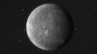 Planet Mercury Revolving Video 30 Min Loop | Planet Mercury Video With Music | Planet Mercury