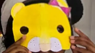DIY & Easy & creative 3 arts / cupcake wrapper art / lioness mask / popcorn box dress/#viral ,