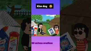 kiss day  ata 😁😁😁😁...##DS cartoon creations##commedy shorts..