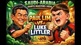 LUKE LITTLER vs PAUL LIM | Legend vs Prodigy | Saudi Arabia Darts Masters FULL MATCH