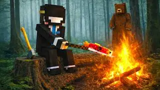 SUPRAVIETUIESC IN PADURE REALISTICA pe Minecraft