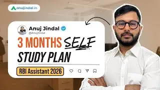 RBI Assistant 2026 Notification Out Soon | 90 Days Prep Strategy & Vacancies | Anuj Jindal