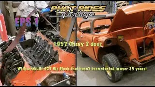 Chevrolet 1957 года с двигателем 427 Big Block, отремонтированным более 35 лет назад и ни разу не...