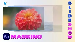 How To Do Image Slide Show By Masking Adobe Animate? Image Slide Show. Animation By Masking.