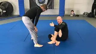 Single leg X Sweep to Outside heel hook